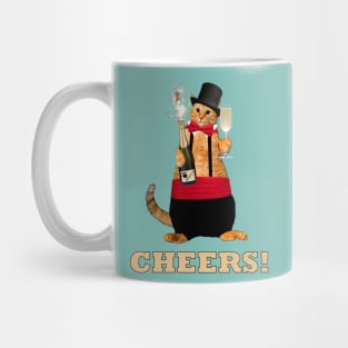 Dex Redfurred PAWty Time! CHEERS! Mug